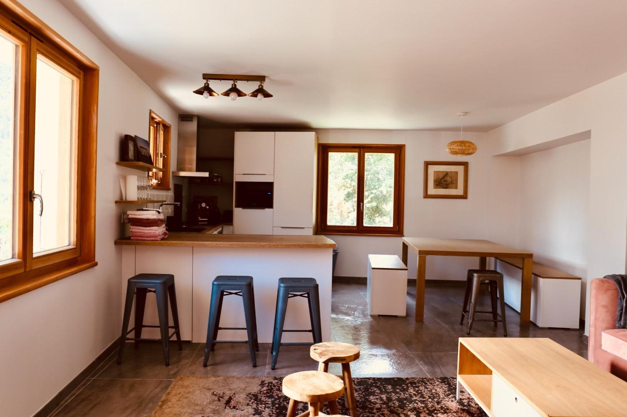 Maison De Montagne Serre Chevalier Saint Chaffrey Bagian luar foto